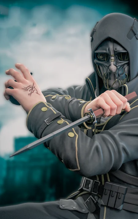 Corvo Attano STL 3D Print Model 