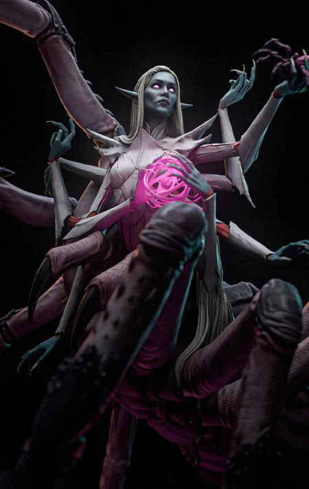 Lolth STL 3D Print Model 