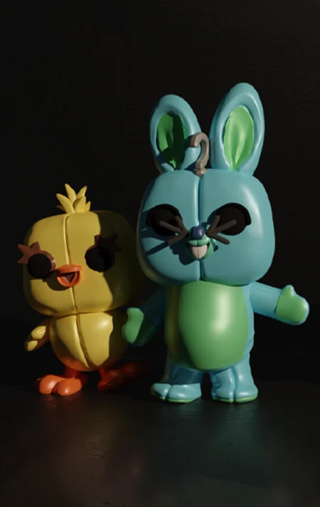 Toy Story Friends Funko STL 3D Print Model