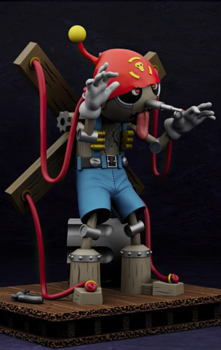 Puppetmon Digimon STL 3D Print Model