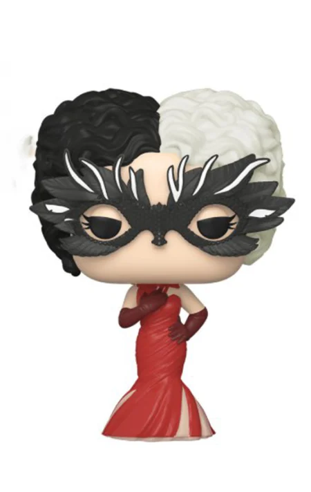 Cruella Funko Red Dress Mask STL 3D Print Model