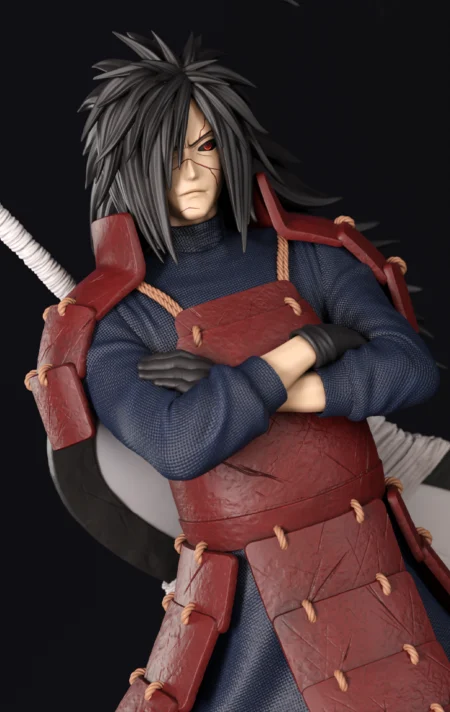 Madara Uchiha STL 3D Print Model 
