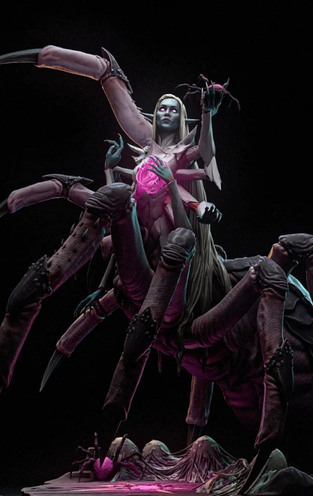 Lolth STL 3D Print Model 