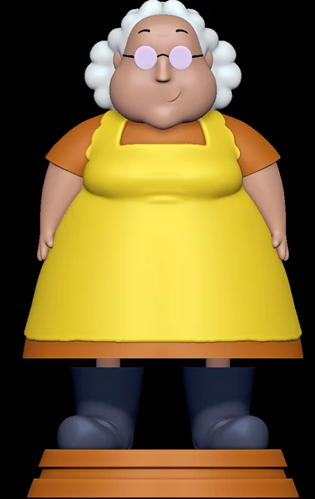 Muriel Bagge STL 3D Print Model