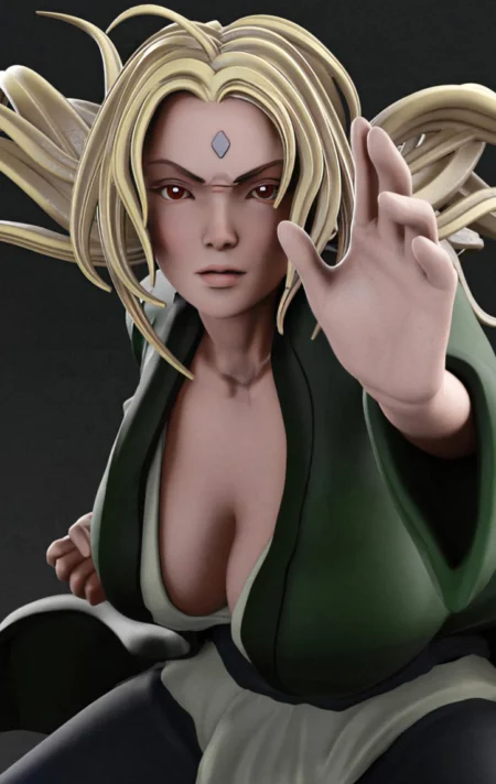 Tsunade Naruto STL 3D Print Model