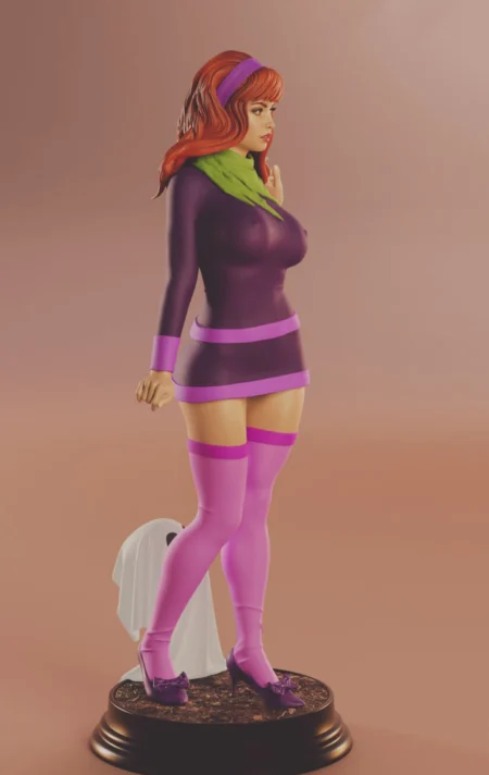 Daphne and Ghost STL 3D Print Model