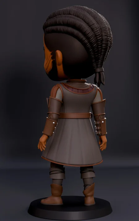 Wyll Chibi STL 3D Print Model 