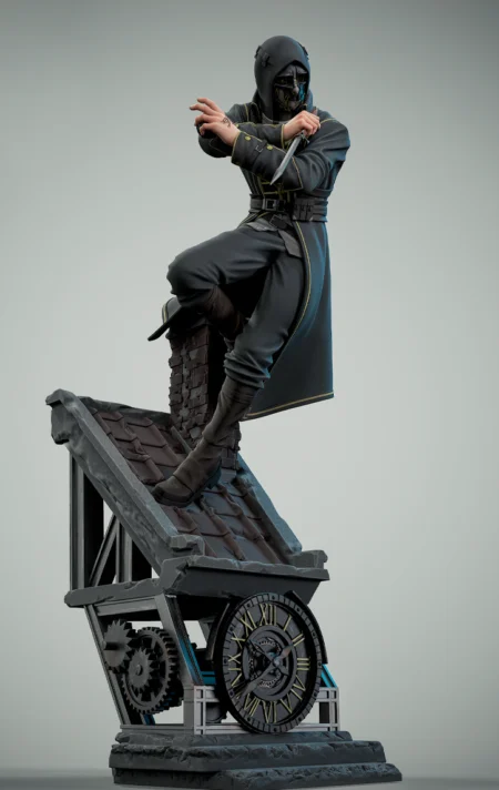 Corvo Attano STL 3D Print Model 