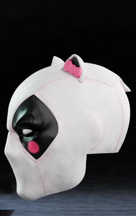 Hello Kittypool Mask STL 3D Print Model