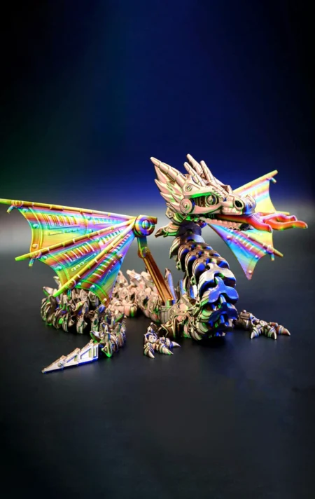 Mech Dragon STL 3D Print Model