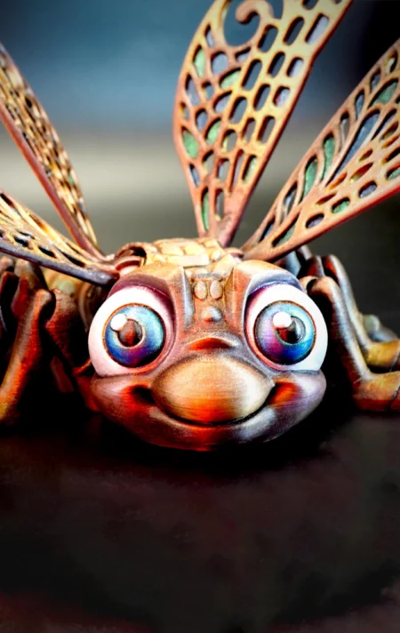 Dragonfly STL 3D Print Model
