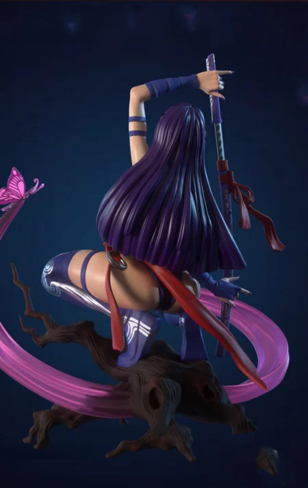 Psylocke STL 3D Print Model