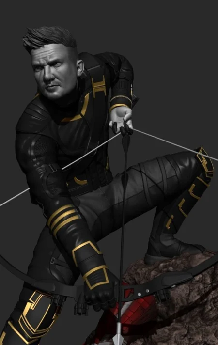 Hawkeye STL 3D Print Model