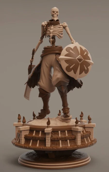 Ainz Ooal Gown STL 3D Print Model 