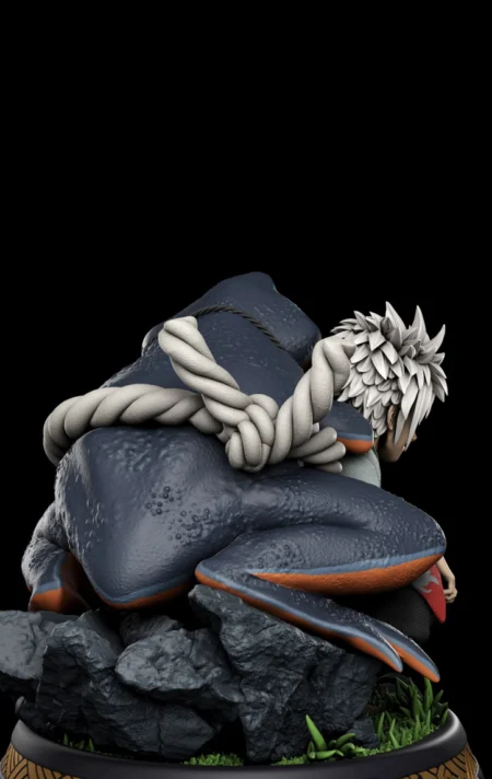 Young Jiraiya STL 3D Print Model 
