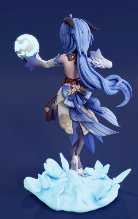 Ganyu Holding STL 3D Print Model